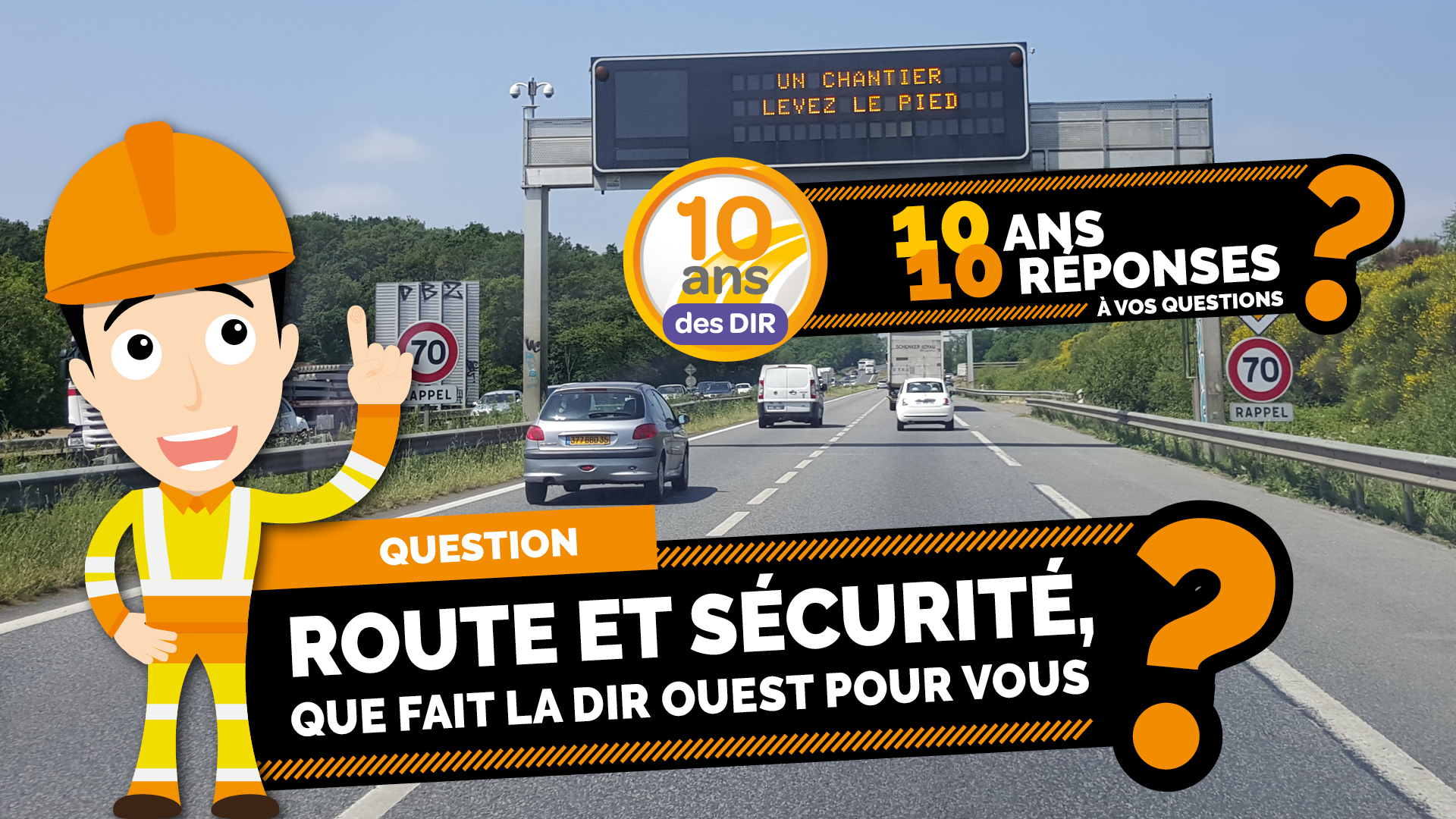 DIR OUEST Direction Interdépartementale des Routes Ouest